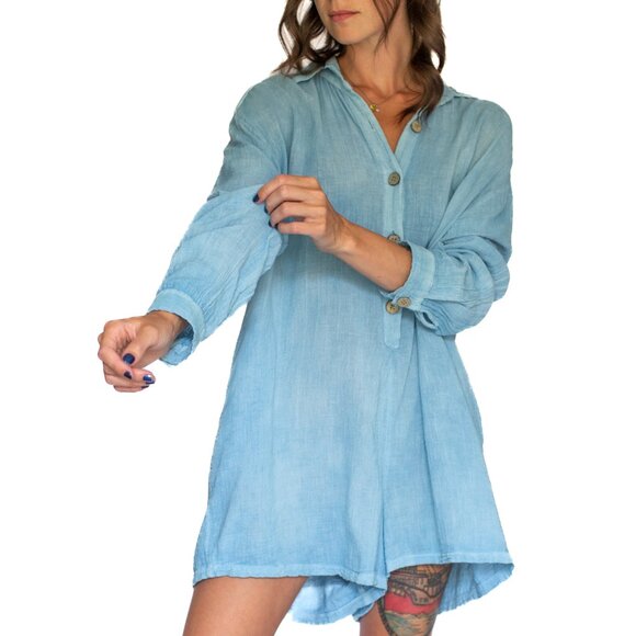 Urban Outfitters • Romper • XS • Blue - Picture 2 of 15